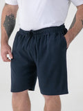 D555- Mitchell Navy stretch shorts