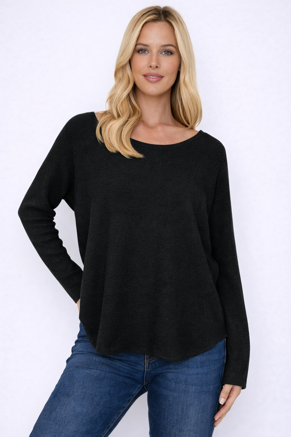 Pacific Dove- Super Soft V Neck jumper