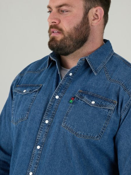 D555- Western Style Denim Shirt