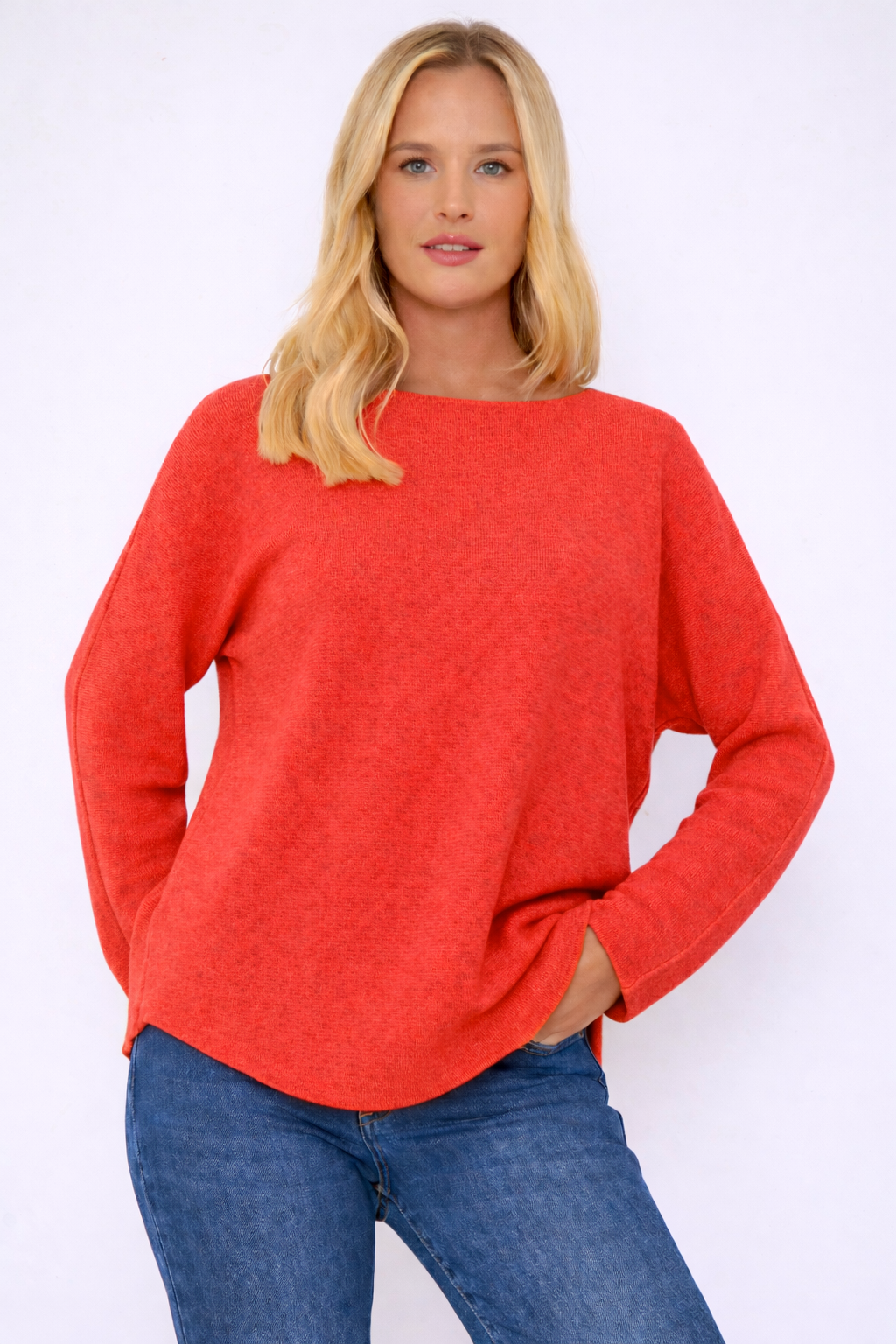 Pacific Dove- Super Soft V Neck jumper