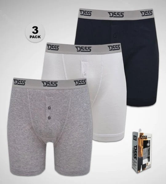 D555- Driver Boxers 3 Pack