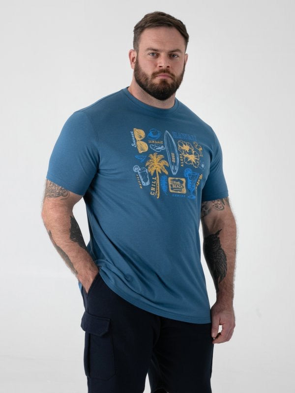 D555- Hovell Beach Icon T- Shirt