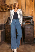 WeirdFish - Relaxed Fit Wide Leg Jeans