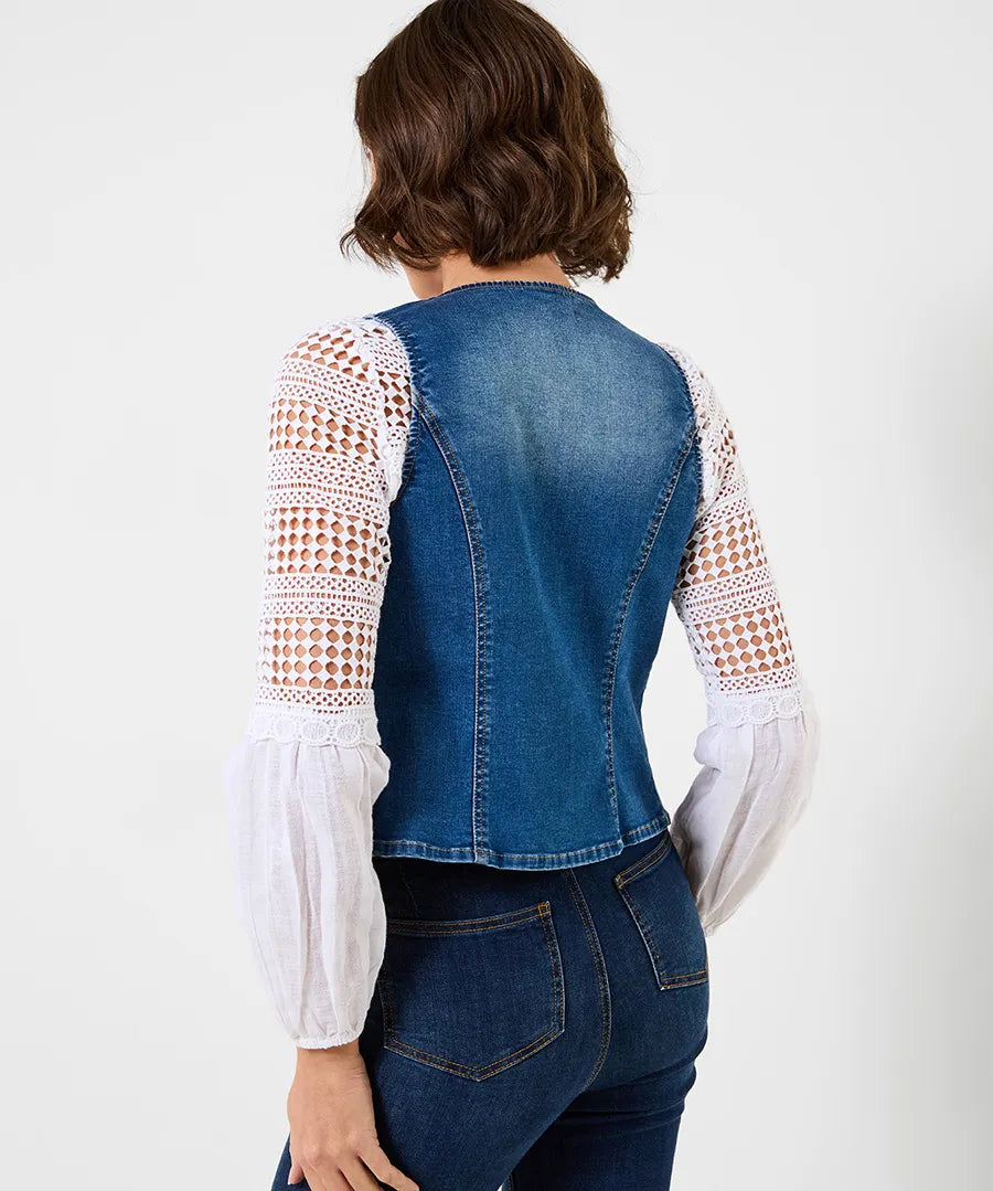 Joe Browns- Dixie Stretch Denim Waistcoat